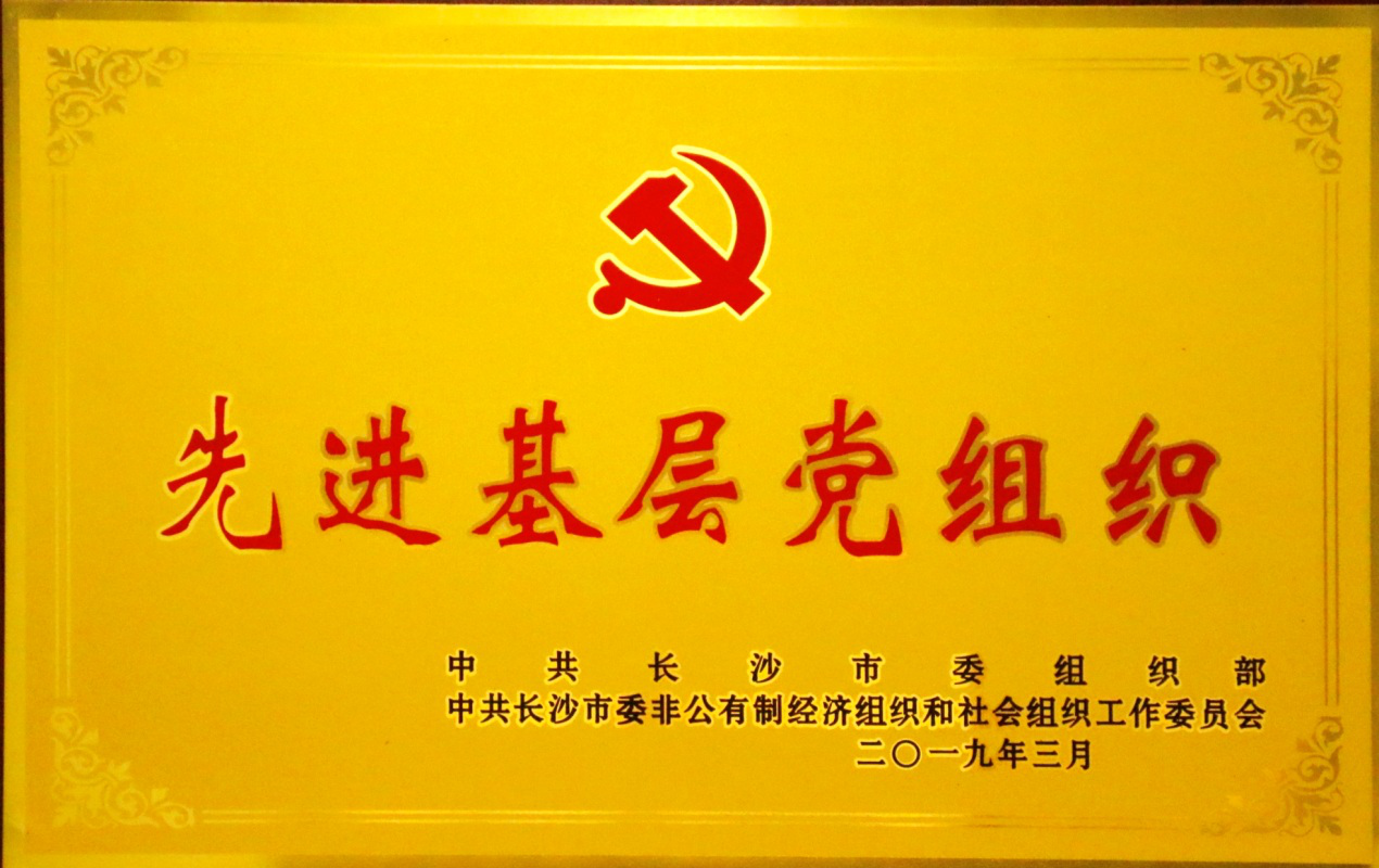 兩爭(zhēng)一創(chuàng)引領(lǐng)，五化建設(shè)保障，黨支部榮獲長(zhǎng)沙市“先進(jìn)基層黨組織”稱號(hào)